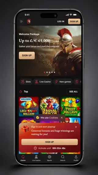 LegionBet mobile access preview